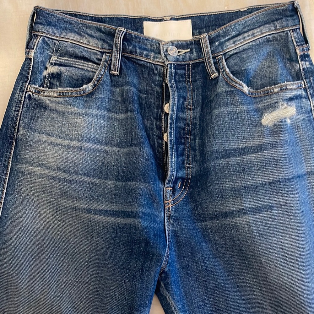 MOTHER THE TRIPPER WEEKENDER FRAY Jeans 29